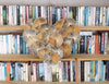 I love books - heart sculpture made from recycled books by Keri Muller www.simpleintrigue.com
